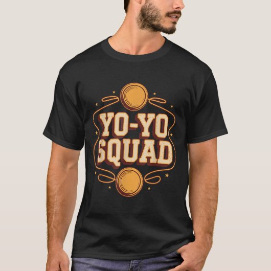 Team Yoyo Player Squad Yo-yo T-shirt (Voorkant)