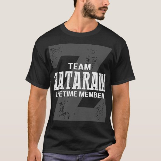 Team ZATARAIN Lifetime Lid T-shirt (Voorkant)