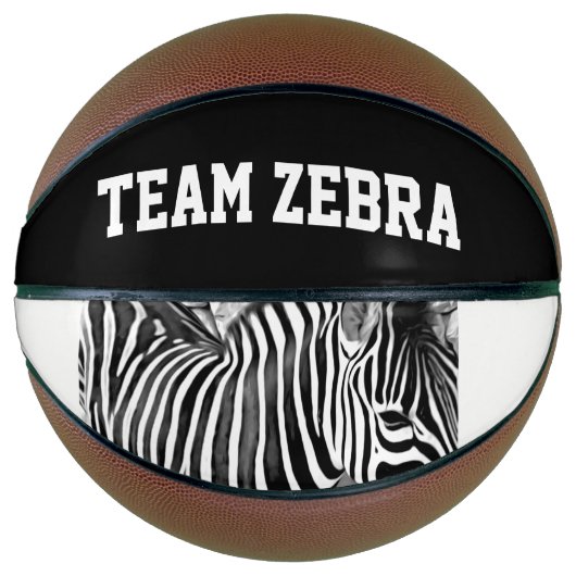 team zebra basketbal (Voorkant)