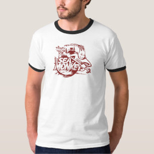 Team Zee apen - noodlottig rood T-shirt