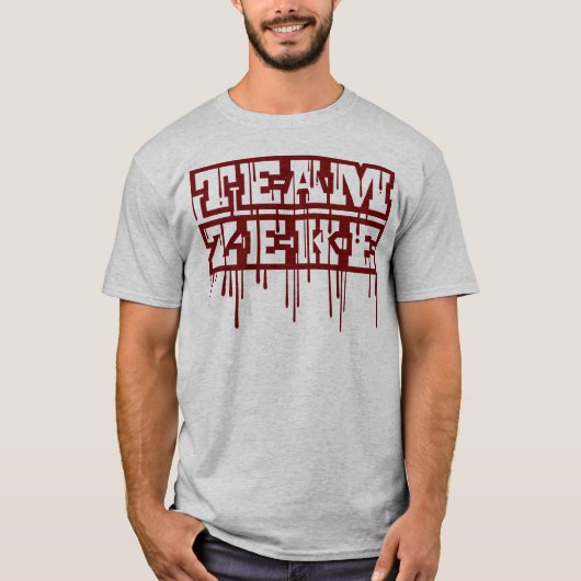 Team Zeke! T-shirt (Voorkant)