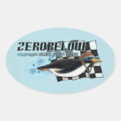 Team zerobelow - stickers (Voorkant)
