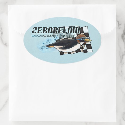 Team zerobelow - stickers (Tas)