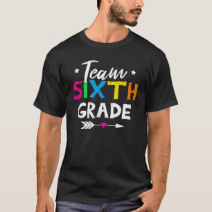 team zesde rang t-shirt