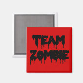 Team Zombie Magneet (Voorkant / Achterkant)