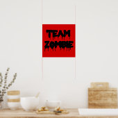 Team Zombie Poster (Keuken)