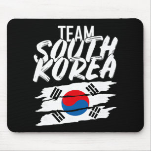 Team Zuid-Korea Voetbal Koreaanse Sport T-shirt Muismat