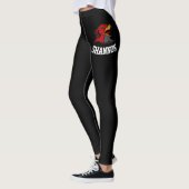 Team & zwart/rood/witmasker leggings (Links)