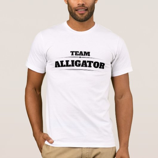 TEAMALLIGATOR T-SHIRT (Voorkant)