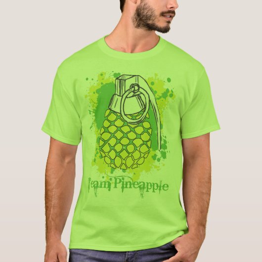 teamananas t-shirt (Voorkant)