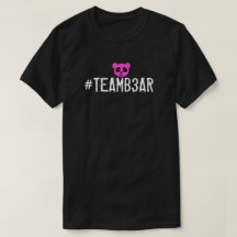 #Teamb3ar Shirt - Roze B3ar