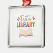 Teambibliotheek Metalen Ornament (Links)
