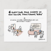 Teamboard "3/6: Reflectie" Briefkaart (Voorkant)