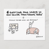 Teamboard "4/6: Besluit" Briefkaart (Voorkant)