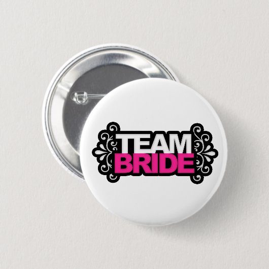 teambride3 ronde button 5,7 cm (Voorkant /achterkant)
