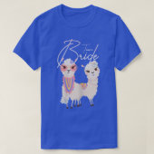 Teambride JGA Alpaca trouwbachelor T-shirt (Design voorkant)