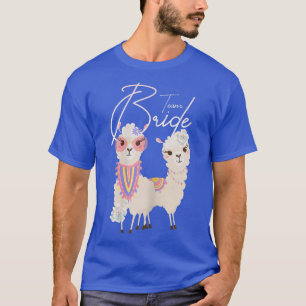 Teambride JGA Alpaca trouwbachelor T-shirt