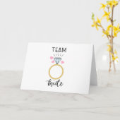 Teambrij Kaart (Gele Bloem)