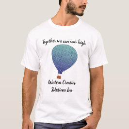 Teambuilding Hot Air Ballon Motivatie Bedrijf T-shirt