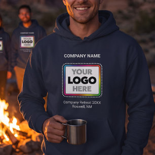 Teambuildingevenement met aangepast logo - Zakelij Hoodie