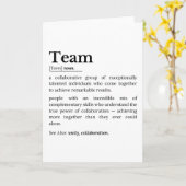 Teamdefinitie – De kracht van samenwerking Kaart (Gele Bloem)