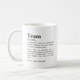 Teamdefinitie – De kracht van samenwerking Koffiemok