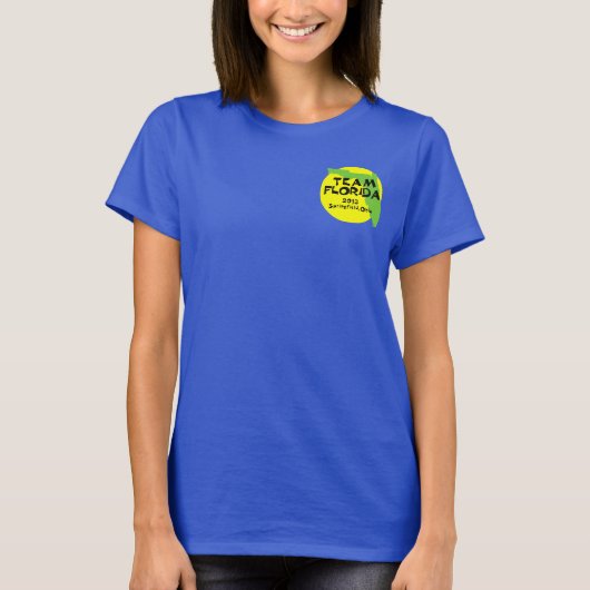 TeamFlorida-Pam Smyth T-shirt (Voorkant)