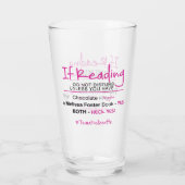 #TeamFosterette als het lezen geen Glass storen Glas (Achterkant)