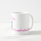 #TeamFosterette Boekenwurm Mok (Voorkant rechts)