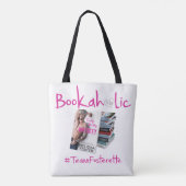 #TeamFosterette Bookaholic Canvas tas (Achterkant)