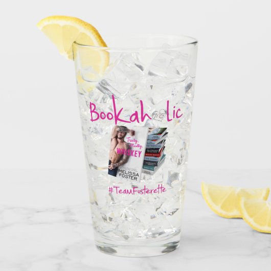 #TeamFosterette Bookaholic Drink Glass Glas (Voorkant ijs)
