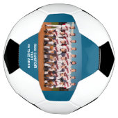 Teamfoto met kleurrand en tekst voetbal (Gedraaid)