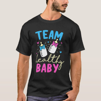 Teamgezonde Baby Genderfeest T-shirt