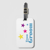 Teamgroep Bagagelabel (Voorkant (verticaal))