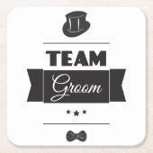 Teamgroep Kartonnen Onderzetters (Voorkant)