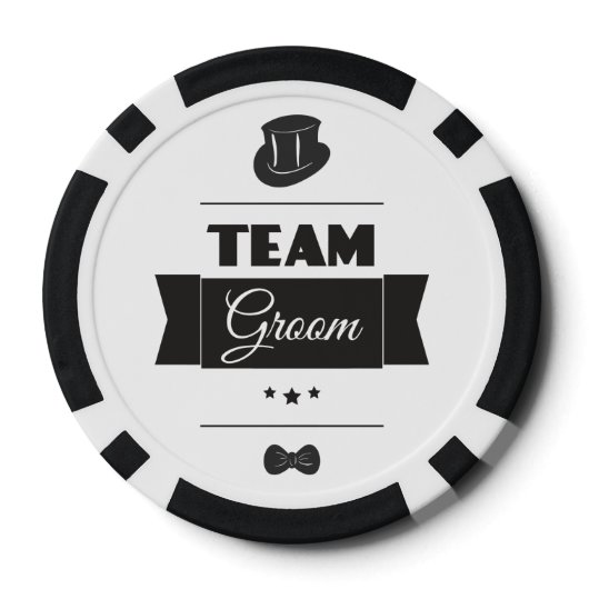 Teamgroep Poker Chips (Achterkant)