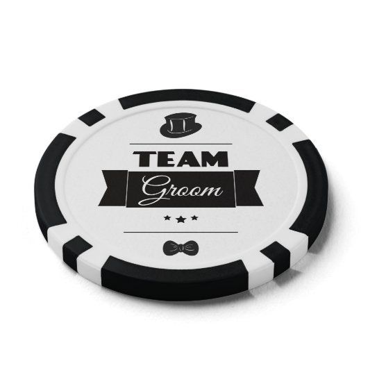 Teamgroep Poker Chips (Bovenkant)