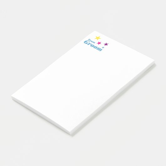 Teamgroep Post-it® Notes (Schuin)