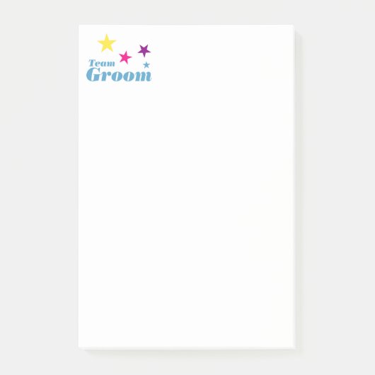 Teamgroep Post-it® Notes (Voorkant)