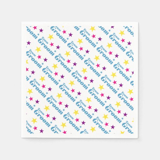 Teamgroep Servetten (Voorkant)