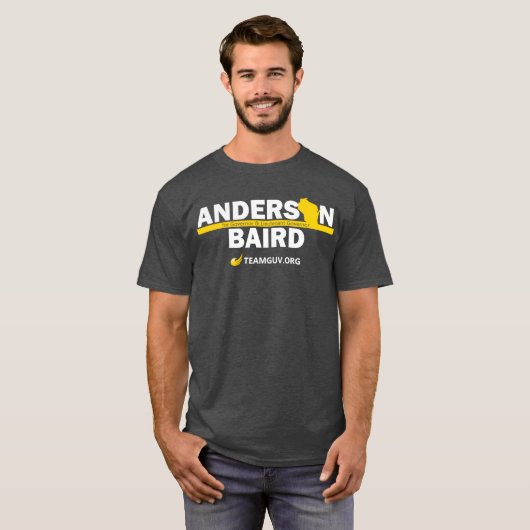 TeamGuv — Anderson/Baird T-shirt (Voorkant volledig)