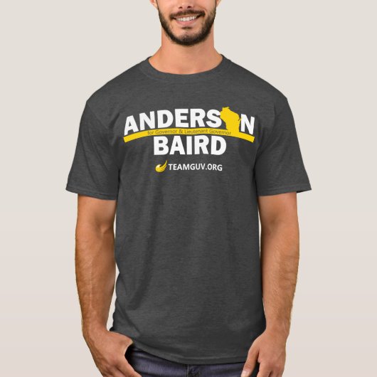 TeamGuv — Anderson/Baird T-shirt (Voorkant)