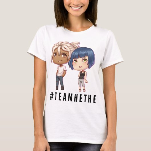 #TeamHethe T-shirt One Side (Voorkant)