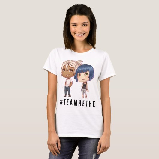 #TeamHethe T-shirt One Side (Voorkant volledig)