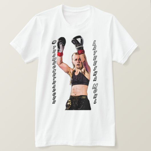 #teamhoneybadger (Muay Thai) T-shirt (Design voorkant)