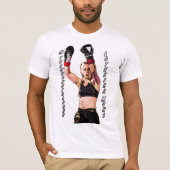 #teamhoneybadger (Muay Thai) T-shirt (Voorkant)