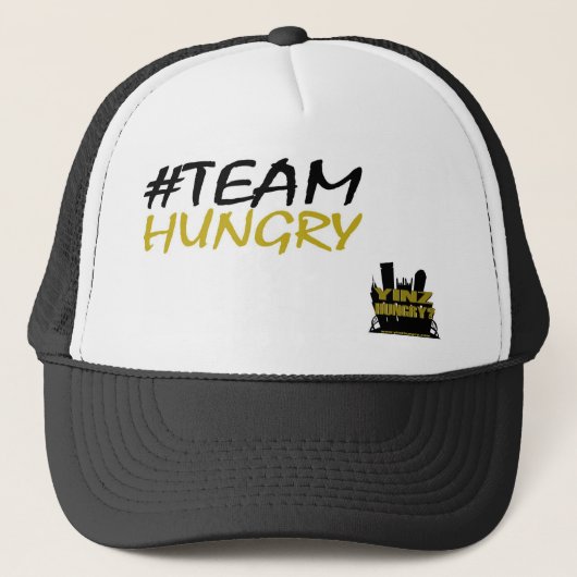 #TeamHungry Trucker Hat Pet (Voorkant)