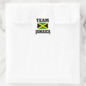 teamjam1 ronde sticker (Tas)