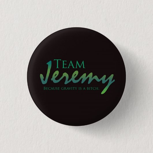TeamJeremy Ronde Button 3,2 Cm (Voorkant)