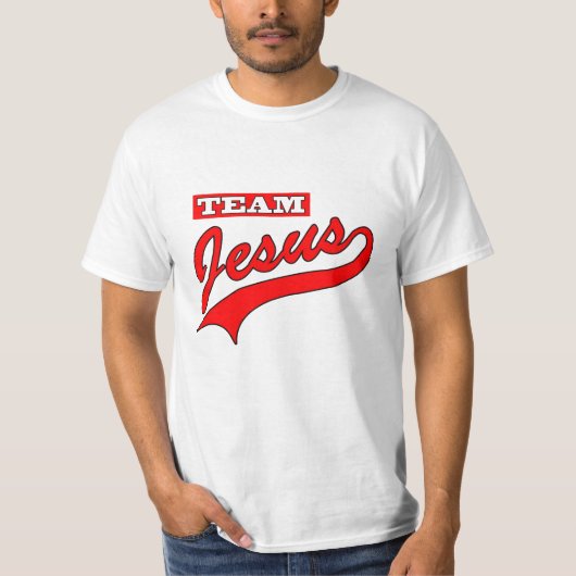 TeamJesusFRONT-kopie T-shirt (Voorkant)